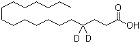 十八酸-4,4-d2結構式_62690-13-5結構式