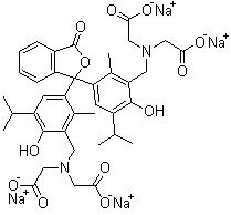 Thymolphthalexon, indicator for complexo metry Structure,62698-55-9Structure