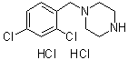 Piperazine, 1-[(2,4-dichlorophenyl)methyl]-, dihydrochloride Structure,6270-11-7Structure