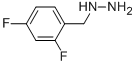 Hydrazine, [(2,4-difluorophenyl)methyl]-(9ci) Structure,627076-28-2Structure