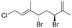 (3S,5s,e)-3,5-dibromo-8-chloro-2,6-dimethyl-1,6-octadiene Structure,62743-07-1Structure