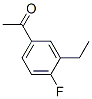 (9ci)-1-(3-乙基-4-氟苯基)-乙酮結構式_627463-27-8結構式