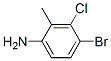 4-Bromo-3-chloro-2-methylaniline Structure,627531-47-9Structure