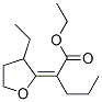 Pentanoic acid, 2-(3-ethyldihydro-2(3h)-furanylidene)-, ethyl ester, (2e)-(9ci) Structure,627535-62-0Structure