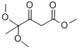 Methyl 4,4-dimethoxy-3-oxovalerate Structure,62759-83-5Structure