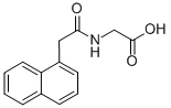 (1-Naphthylacetyl)amino]acetic acid Structure,6277-60-7Structure