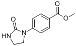 Methyl 4-(2-oxo-1-imidazolidinyl)-benzenecarboxylate Structure,627901-54-6Structure