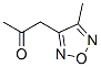 2-Propanone, 1-(4-methyl-1,2,5-oxadiazol-3-yl)-(9ci) Structure,627904-53-4Structure