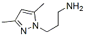 3-(3,5-Dimethyl-1H-pyrazol-1-yl)propylamine Structure,62821-89-0Structure