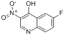 6-Fluoro-4-hydroxy-3-nitroquinoline Structure,628284-75-3Structure