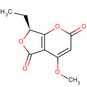 (9ci)-7-乙基-4-甲氧基-,(7s)-2H-呋喃并[3,4-b]吡喃-2,5(7h)-二酮結(jié)構(gòu)式_628302-58-9結(jié)構(gòu)式