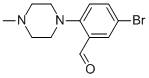 5-Bromo-2-(4-methylpiperazin-1-yl)benzaldehyde Structure,628325-60-0Structure