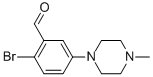 2-Bromo-5-(4-methylpiperazin-1-yl)benzaldehyde Structure,628325-61-1Structure