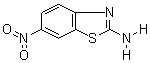 2-Amino-6-nitrobenzothiazole Structure,6285-57-0Structure