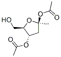 Methyl-2-deoxy-beta-D-ribofuranoside diacetate Structure,62853-55-8Structure