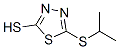 5-Isopropylthio-1,3,4-thiadiazole-2-thiol Structure,62868-67-1Structure