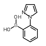 2-Pyrazol-1-yl-phenyl-boronic acid Structure,628692-18-2Structure