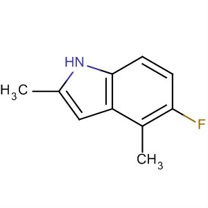 5-Fluoro-2,4-dimethyl-1h-indole Structure,628736-92-5Structure