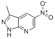 3-Methyl-5-nitro-1h-pyrazolo[3,4-b]pyridine Structure,62908-83-2Structure