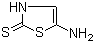 5-Amino-thiazole-2-thiol Structure,6294-51-5Structure