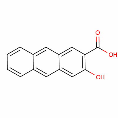 3-Hydroxyanthracene-2-carboxylic acid Structure,6295-44-9Structure