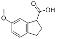 6-Methoxyindane-1-carboxylic acid Structure,62956-62-1Structure