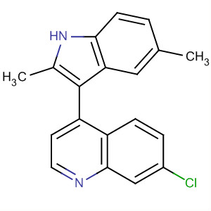 7-Chloro-4-(2,5-dimethyl-1h-indol-3-yl)quinoline Structure,629643-50-1Structure