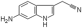 (6-Amino-indol-3-yl)-acetonitrile Structure,629662-49-3Structure