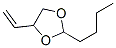 1,3-Dioxolane,2-butyl-4-ethenyl- Structure,62999-49-9Structure