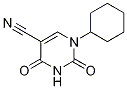 1-Cyclohexyl-2,4-dioxo-1,2,3,4-tetrahydro-pyrimidine-5-carbonitrile Structure,6301-31-1Structure