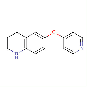 6-(Pyridin-4-oxy)-1,2,3,4-tetrahydroquinoline Structure,630125-35-8Structure