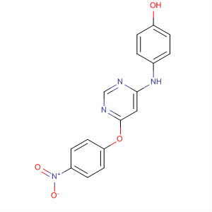 4-[6-(4-Nitro-phenoxy)pyrimidin-4-ylamino]phenol Structure,630125-40-5Structure