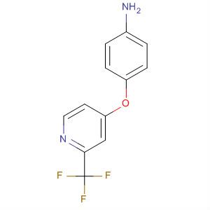 4-{[2-(Trifluoromethyl)pyridin-4-yl]oxy}aniline Structure,630125-71-2Structure