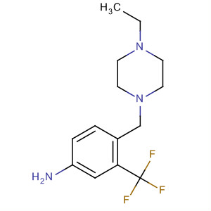 4-(4-Ethylpiperazin-1-ylmethyl)-3-trifluoromethylaniline Structure,630125-91-6Structure