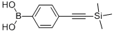 (4-[(Trimethylsilyl)ethynyl]phenyl)boronic acid Structure,630127-51-4Structure