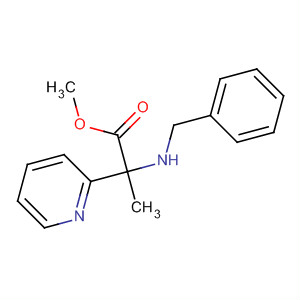 Methyl 2-(benzylamino)-2-(pyridin-2-yl)propanoate Structure,630133-01-6Structure