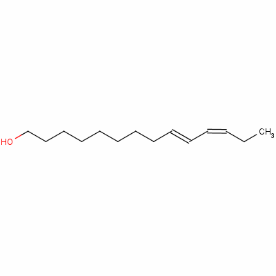 (Z,E)-四-9,11-癸二烯-1-醇結(jié)構(gòu)式_63025-02-5結(jié)構(gòu)式