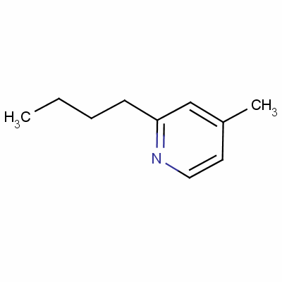 Pyridine,2-butyl-4-methyl- Structure,6304-31-0Structure