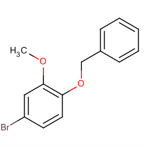 1-(Benzyloxy)-4-bromo-2-methoxybenzene Structure,63057-72-7Structure