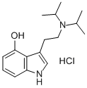 4-Hydroxy-n,n-di(iso)propyltryptaminehydrochloride Structure,63065-90-7Structure