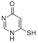 6-Mercaptopyrimidin-4(1H)-one Structure,6311-83-7Structure