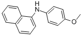 (4-Methoxy-phenyl)-naphthalen-1-yl-amine Structure,6314-38-1Structure