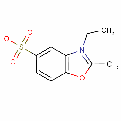 3-Ethyl-2-methyl-5-sulphonatobenzoxazolium Structure,63148-99-2Structure