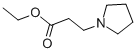 Ethyl 3-pyrrolidin-1-ylpropanoate Structure,6317-35-7Structure