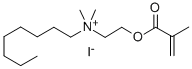 N-(2-(methacryloyloxy)ethyl)-n,n-dimethyloctan-1-aminium iodide Structure,63175-06-4Structure