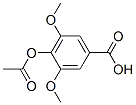 4-Acetoxy-3,5-dimethoxybenzoic acid Structure,6318-20-3Structure