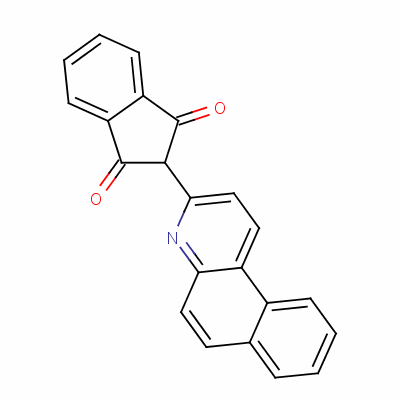 2-Benzo[f]quinolin-3-yl-1h-indene-1,3(2h)-dione Structure,63216-89-7Structure