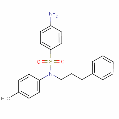 N-(3-phenylpropyl)-n-(p-tolyl)sulphanilamide Structure,63217-26-5Structure