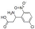 3-Amino-3-(5-chloro-2-nitro-phenyl)-propionic acid Structure,63235-32-5Structure