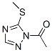 1H-1,2,4-triazole, 1-acetyl-5-(methylthio)- (9ci) Structure,63236-93-1Structure